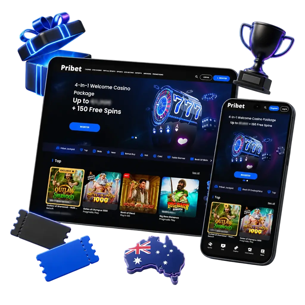 Pribet Formula 1 betting bonus: 100% Welcome Bonus up to 320 AUD for new sports bettors on their first deposit