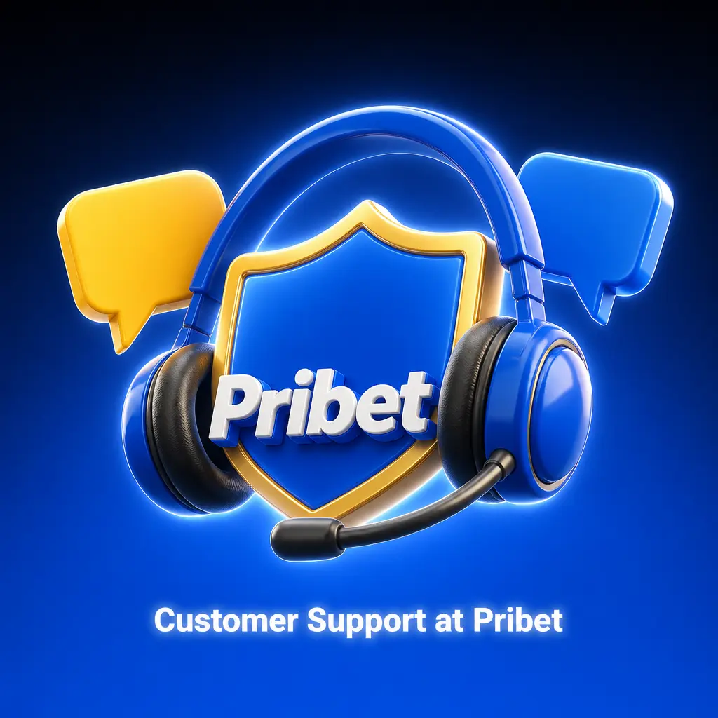 Pribet customer support options: live chat and email for slots, bonus, and account questions inside your account.