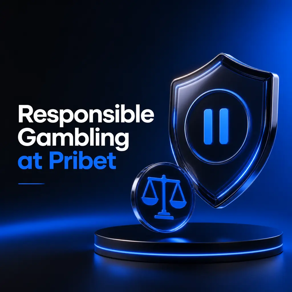 Pribet responsible gambling tools: deposit and loss limits, self-exclusion, and identity verification for secure, adult-only accounts.