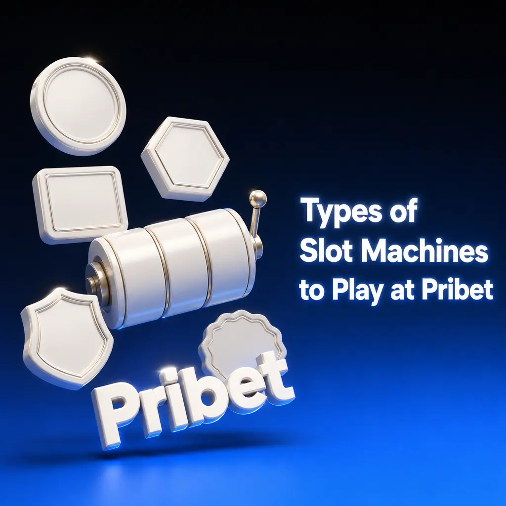 Overview of slot machine categories at Pribet, including Megaways, jackpot, classic fruit, and cluster pays slots.